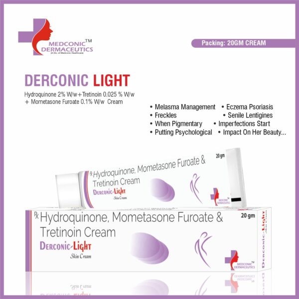 DERCONIC LIGHT 20GM CREAM