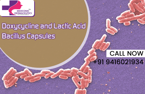 DOXYCYCLINE AND LACTIC ACID BACILLUS CAPSULES