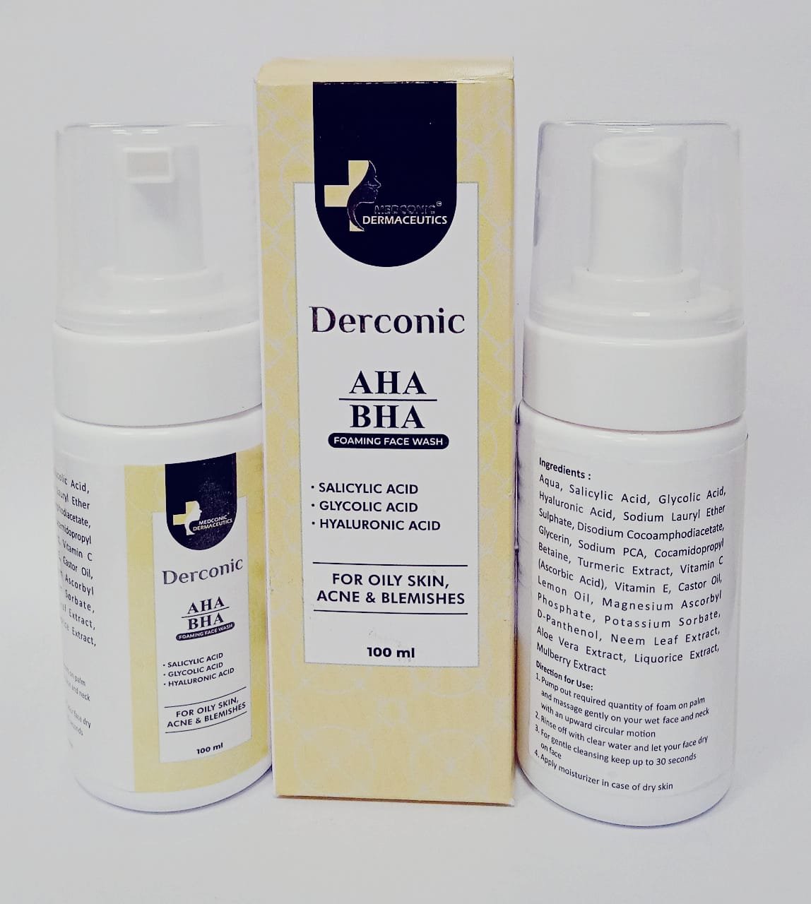 DERCONIC FOAMING FACE WASH Medconic Dermaceutics