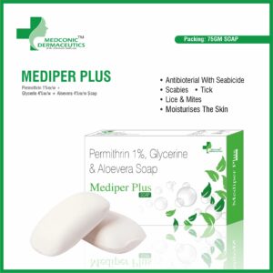 MEDIPER PLUS 75GM SOAP