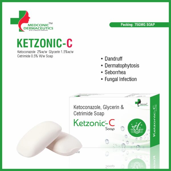 KETZONIC-C 75GM SOAP