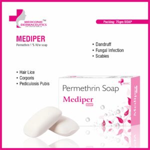 MEDIPER 75gm soap