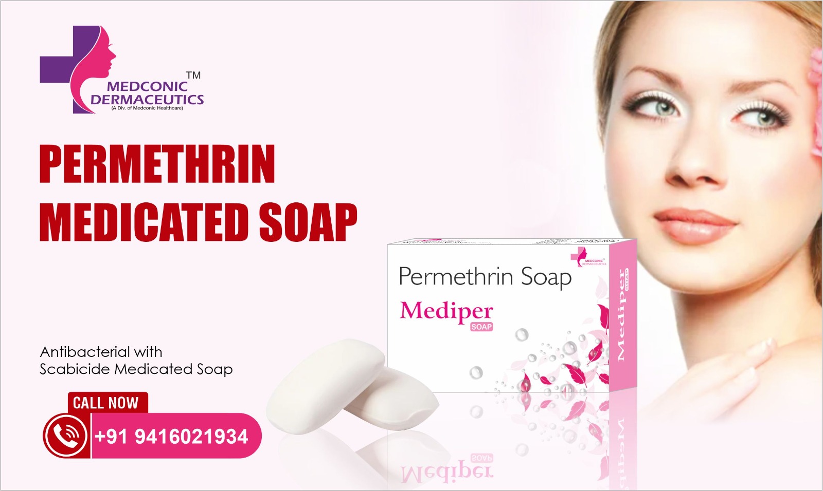 Permethrin Medicated Soap Medconic Dermaceutics