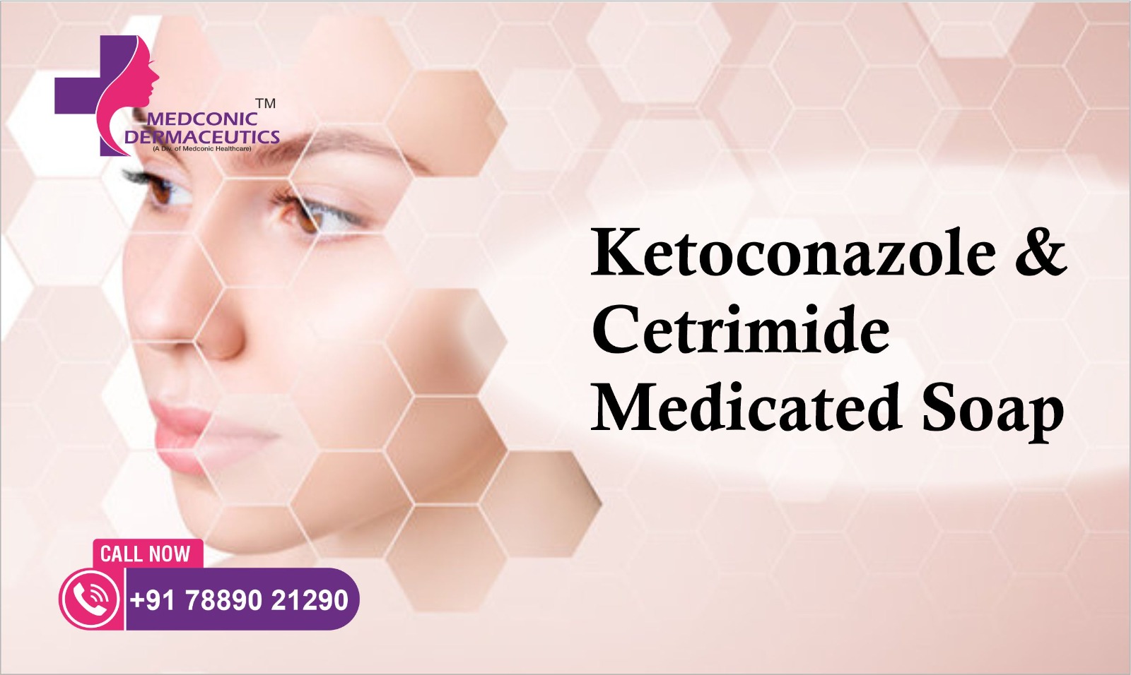 Ketoconazole & Cetrimide Medicated Soap