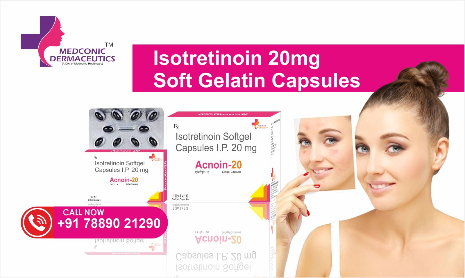 Isotretinoin Soft Gelatin Capsules 20 Mg