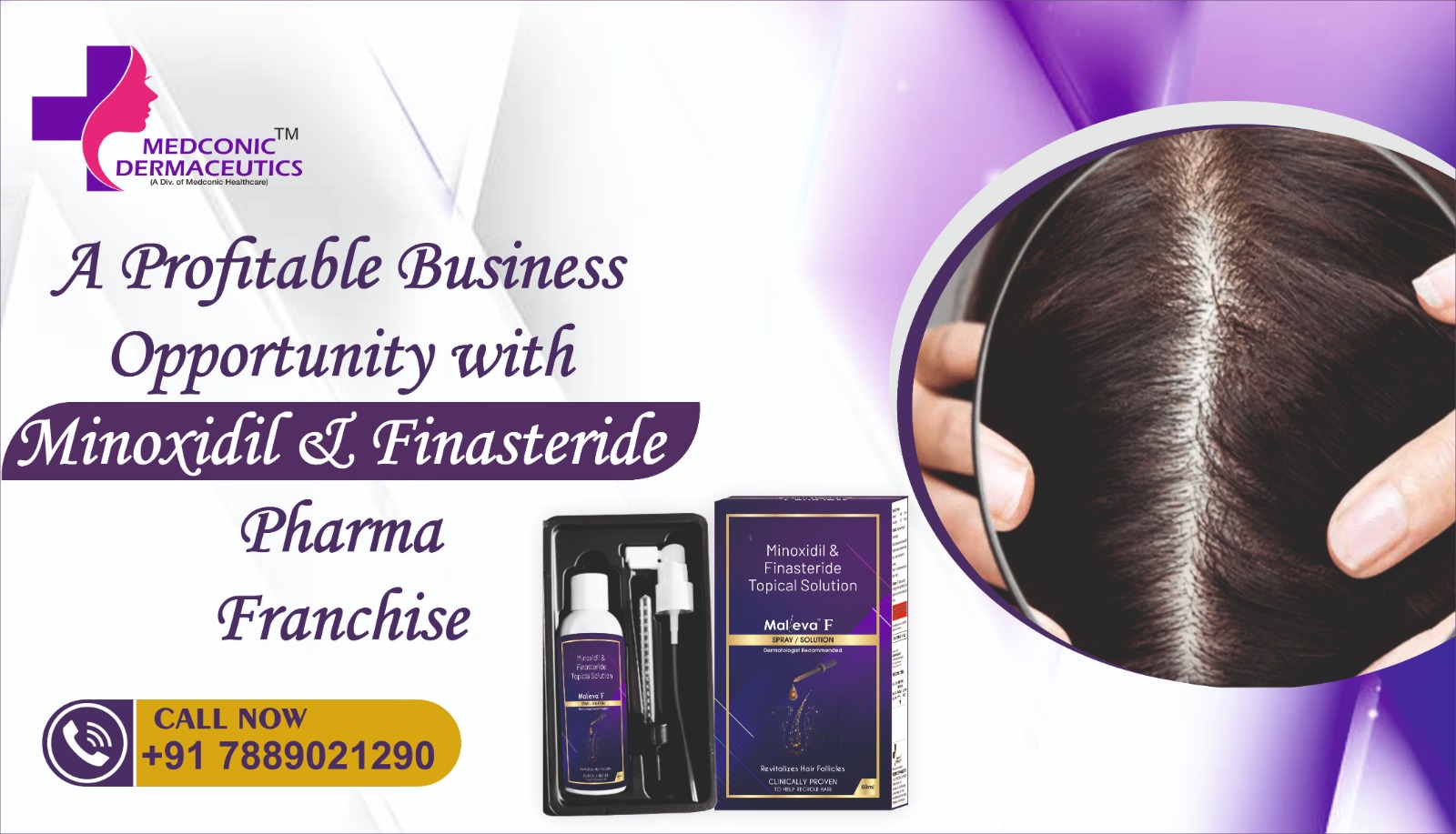 MALLEVA F - MINOXIDIL 5% WV FINASTERIDE 010% WW TOPICAL SOLUTION