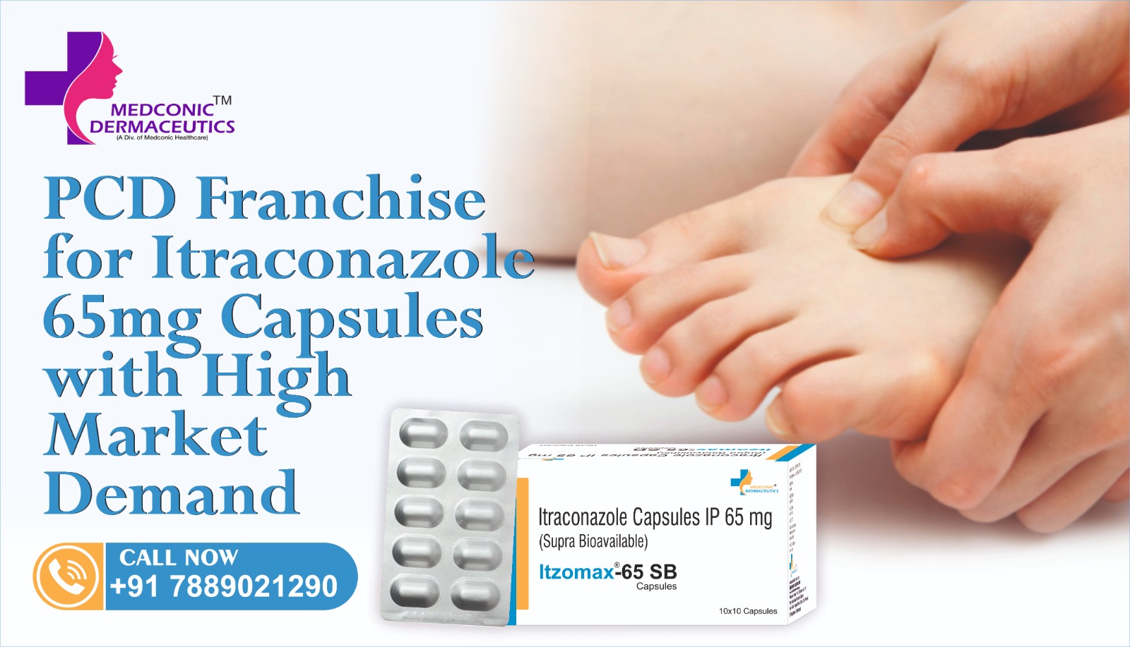 ITZOMAX 65 SB - Itraconazole 65mg Super Bioavailability CAP (1)