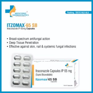 ITZOMAX 65 SB - Itraconazole 65mg Super Bioavailability TAB