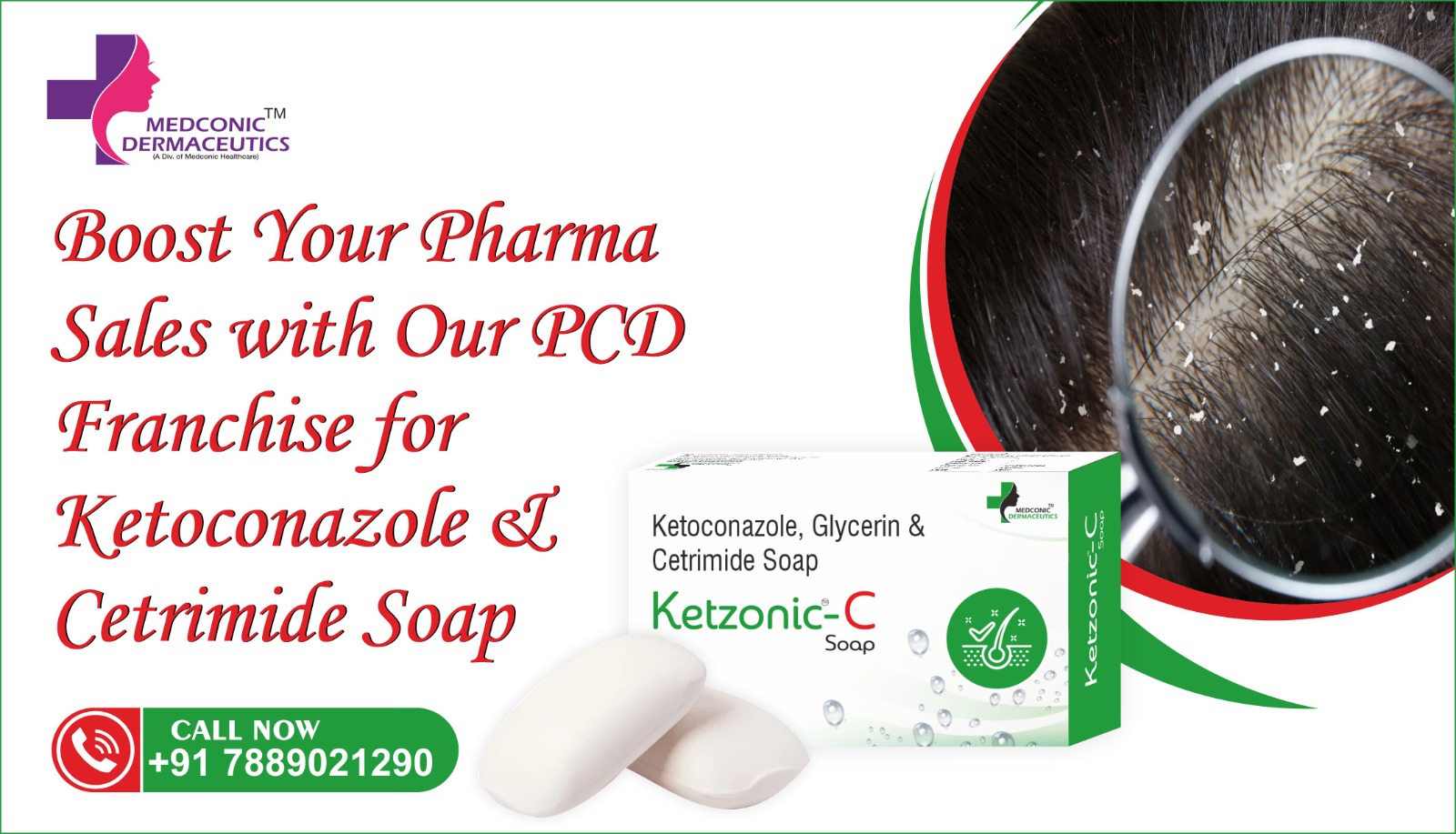 KETZONIC C - KETOCONAZOLE 2% CETRIMIDE 05% SOAP
