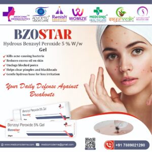 BZOSTAR - Hydrous Benzoyl Peroxide 5% WW