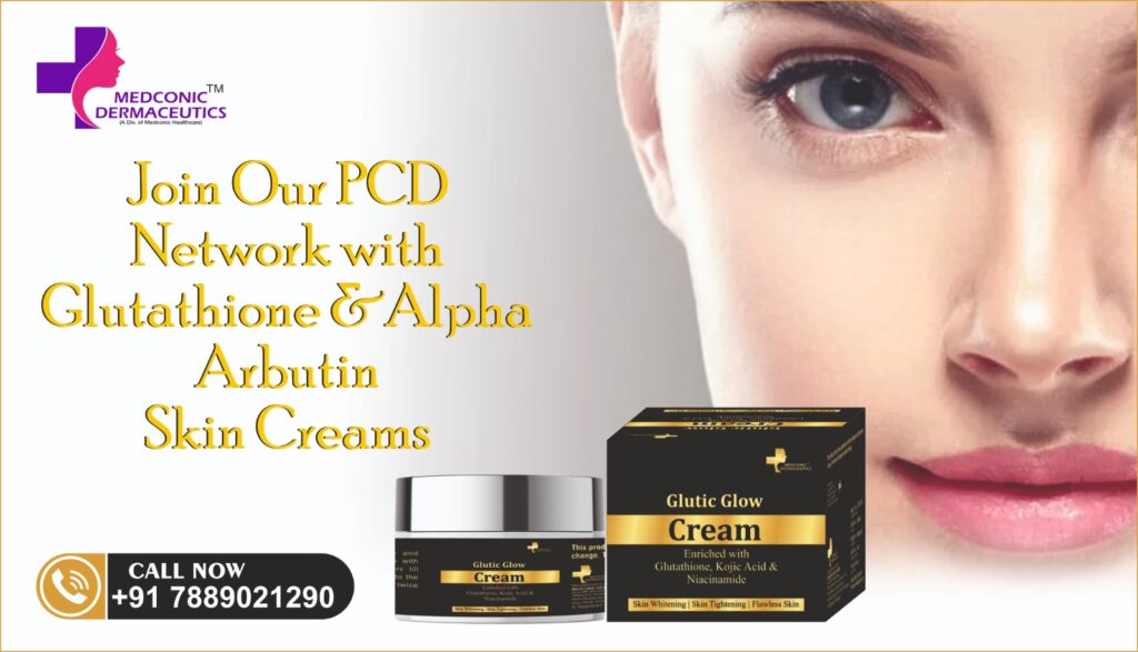 GLUTIC GLOW - GLUTATHIONE NIACINAMIDE KOJIC ACID ALPHA ARBUTIN MULBERRY EXT L-ARGININE VIT A C E & OTHER INGREDIENTS (CREAM)